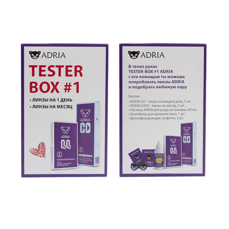 Контактные линзы Adria Tester Box, 2pk