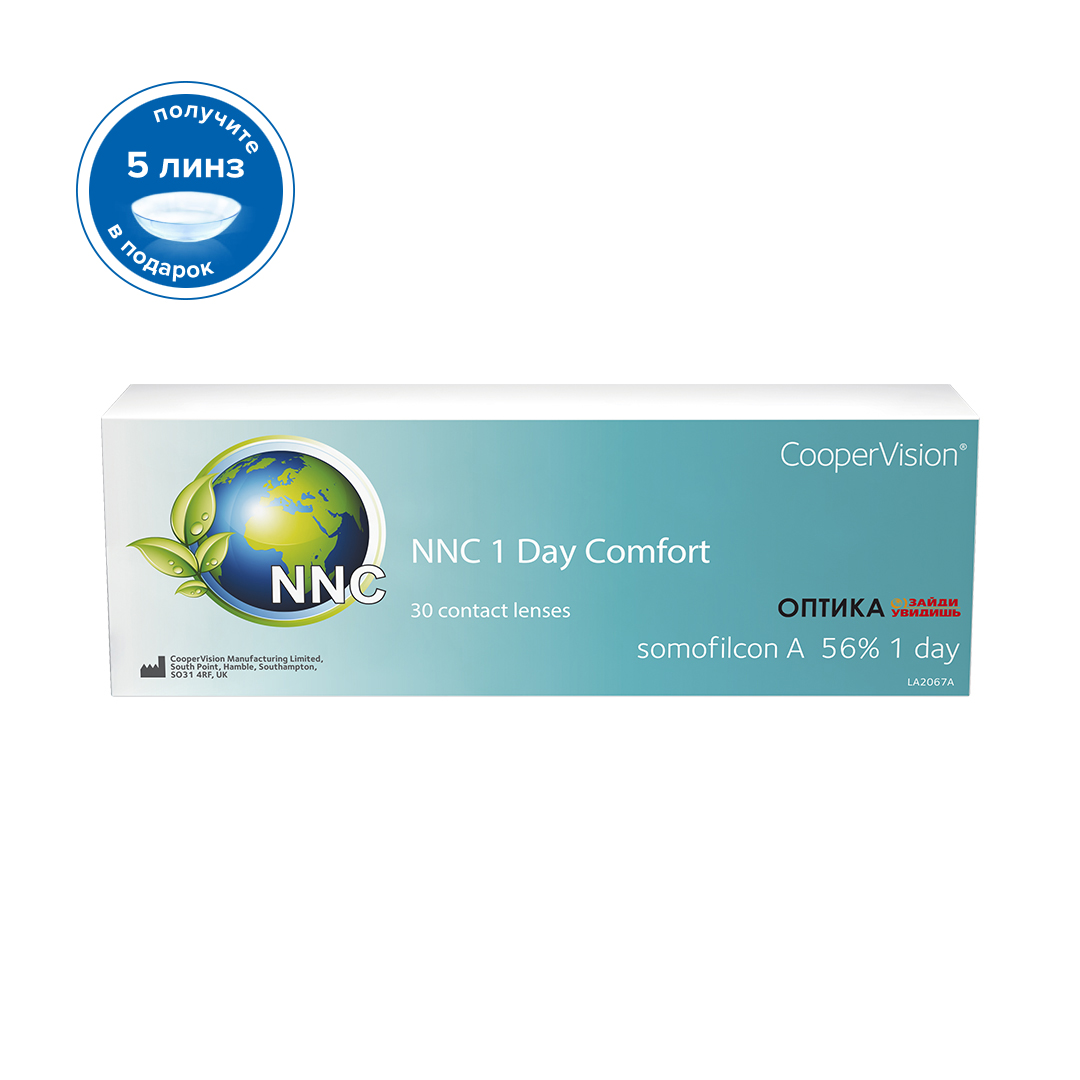 Контактные линзы NNC 1-Day Comfort, 30pk