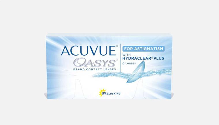 Acuvue Oasys for ASTIGMATISM, 6pk