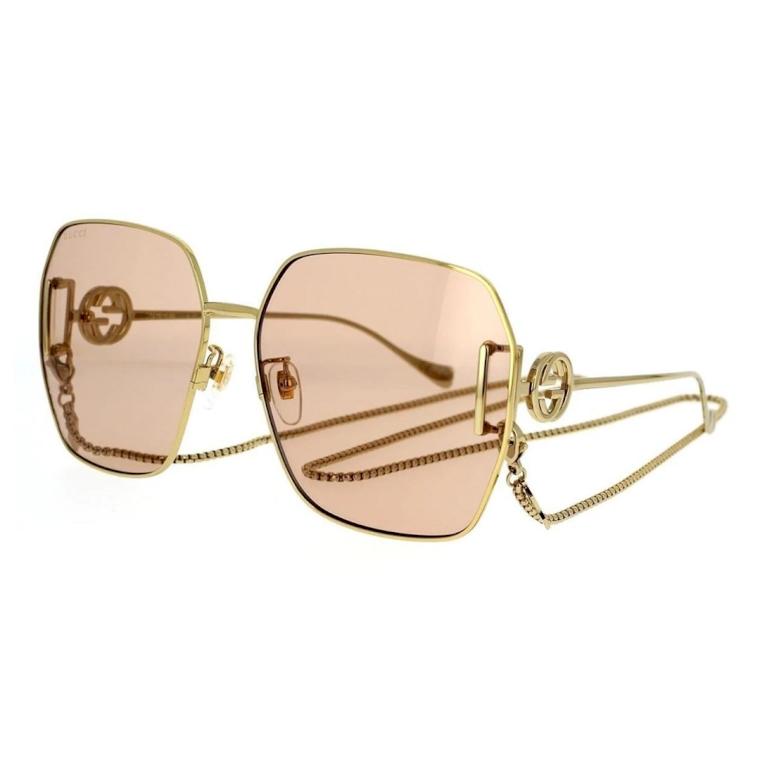 Солнцезащитные очки Gucci GG1207SA(с цепочкой) 001